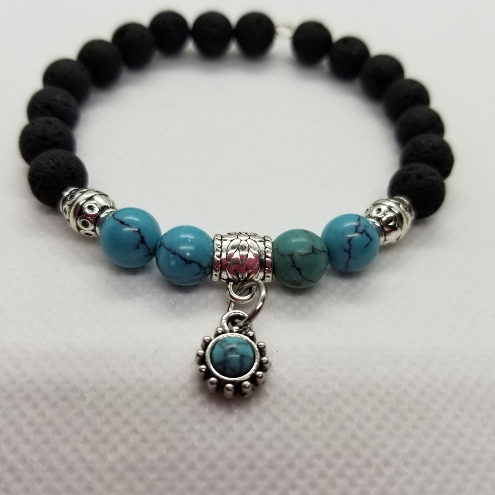 Lava stone bracelet